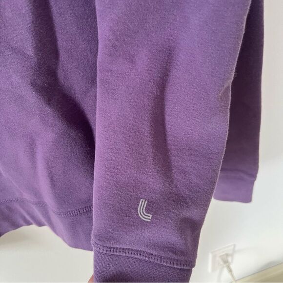 Lole Purple Full Zip Hoodie Sweater - Picture 4 of 9